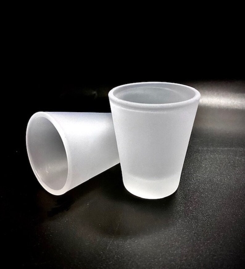 Blank Sublimation Shot Glasses Frosted Shot Glasses Shot Etsy