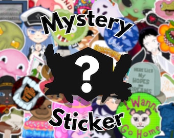 Mystery Sticker | Glossy & Holographic Vinyl Stickers