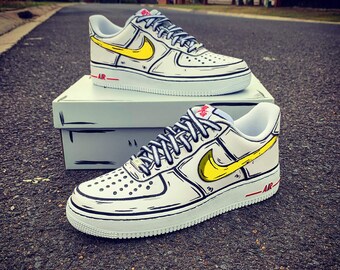 custom kaws af1