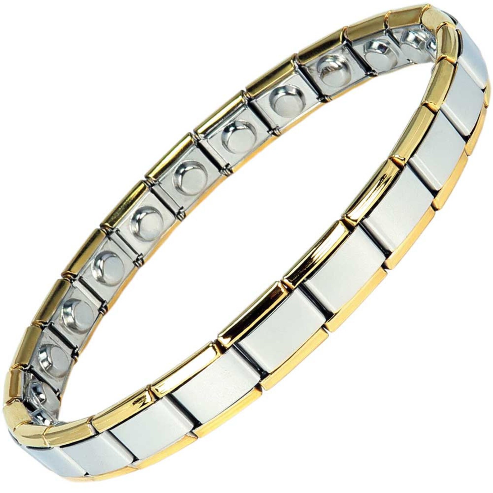 Expanding Stainless Steel Bracelet Narrow Silver with Etsy