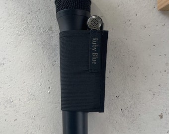 Custom made Microphone sleeve for audio equipment, made to fit ANY audio device. Sony, Olympus, Tascam, Zoom, Dji. All makes & models.