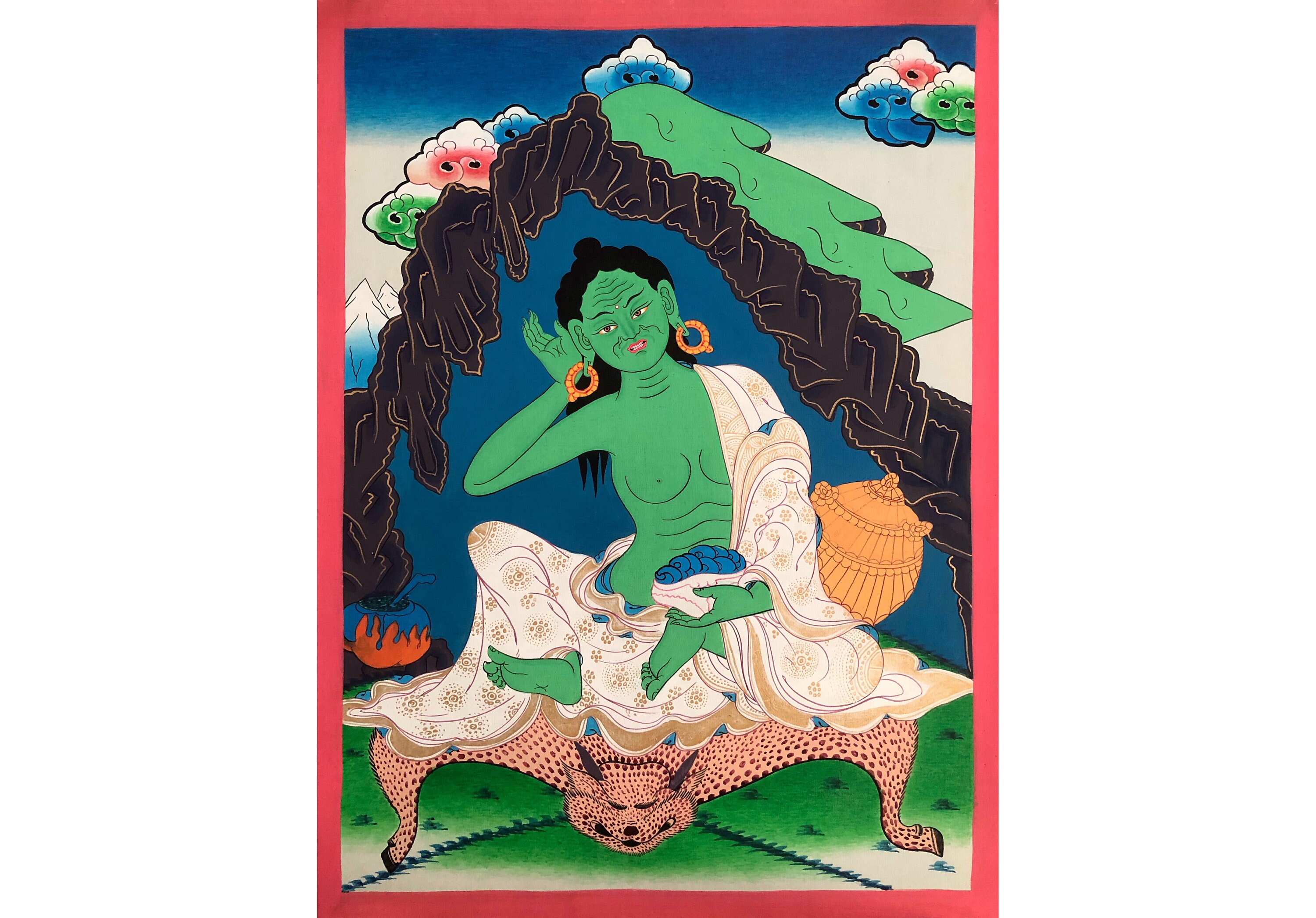 56 x 42 CM ミラレパ タンカ アート、瞑想と壁の装飾用 - Etsy 日本