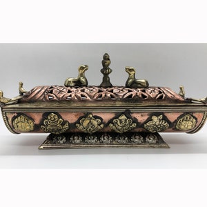 Genuine Handmade Tibetan Incense Burner, Buddhist incense