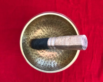 13 centimeter Hand Beaten Singing Bowl, Meditation Tibetan Singing bowl