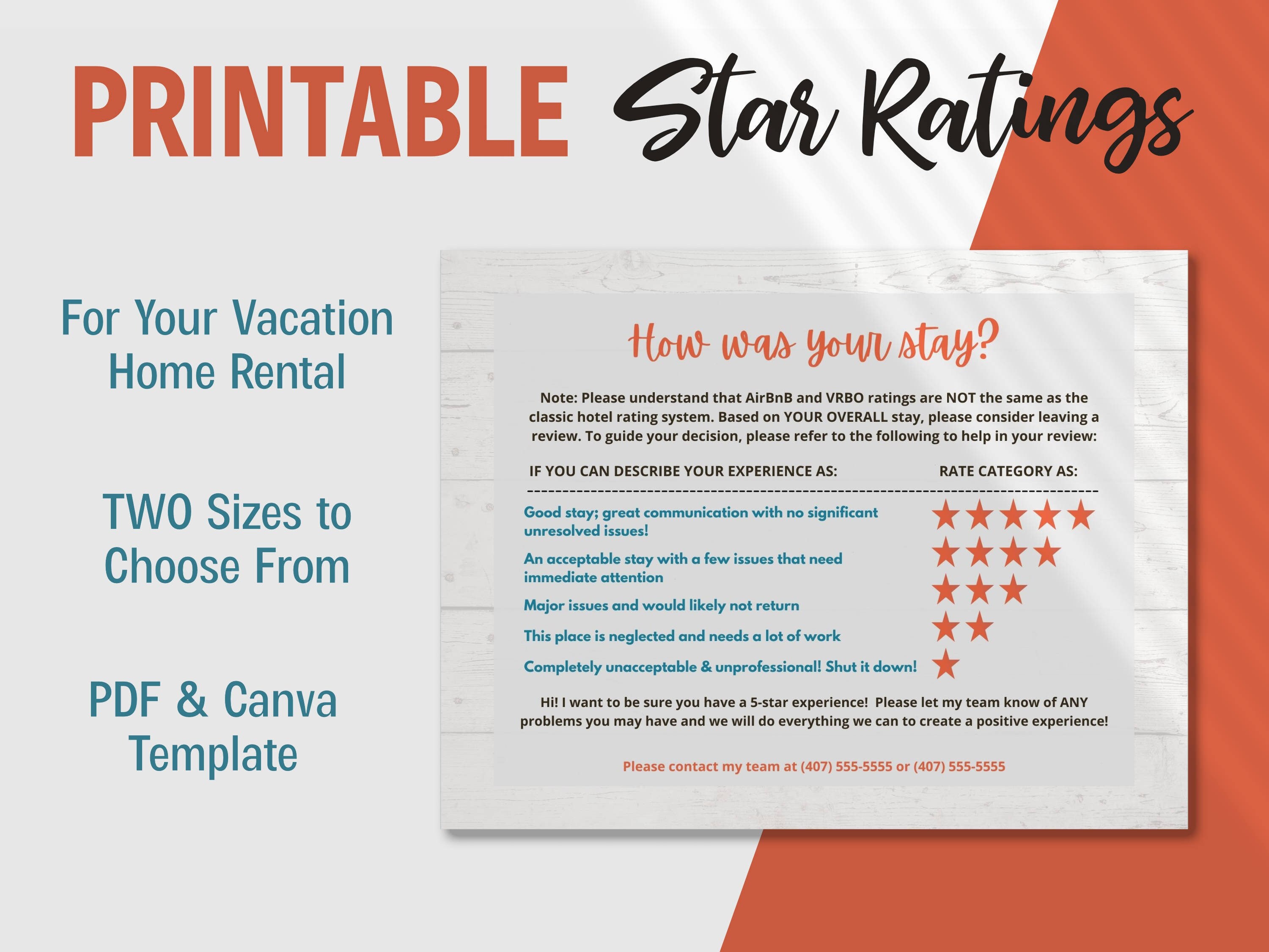 Airbnb Star Ratings Orange Horizontal Airbnb Signs Editable Canva airbnb-star-ratings-orange-horizontal-airbnb-signs-editable-canva