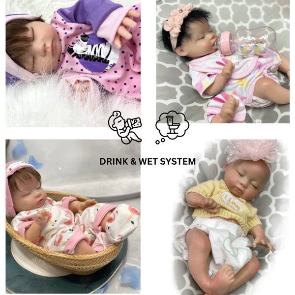 Reborn Dolls With Drink and Wet System Etsy Australia