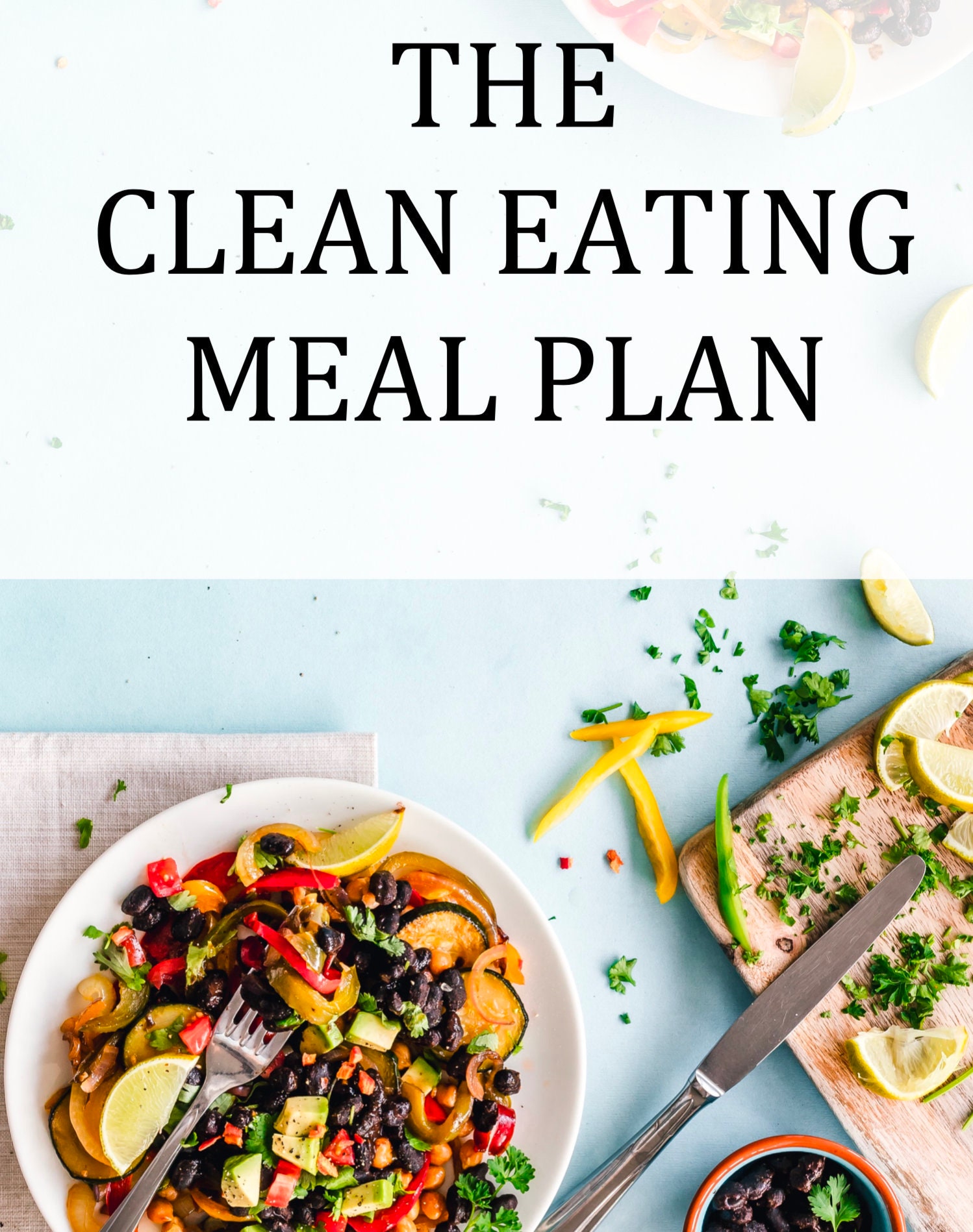 28 Days Clean Eating Meal Plan EBook PDF Download Clean | Etsy