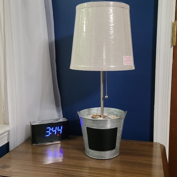 Bucket Lamp Etsy