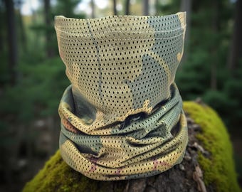 Neck Gaiter Mitchell Leaf Camouflage