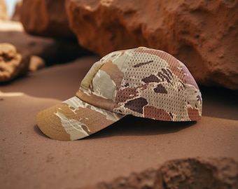 Mesh Contractor Cap Desert Tigerstripe