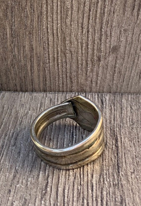 Vintage Silver Spoon Ring - image 5