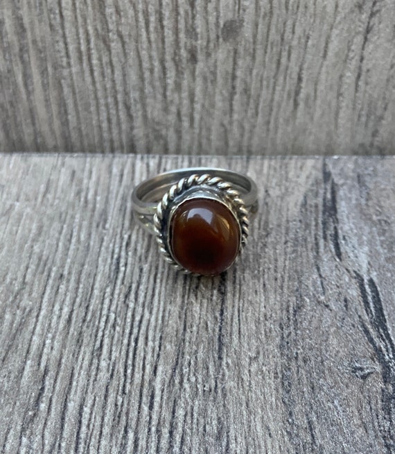 Silver Native American Ring - image 2