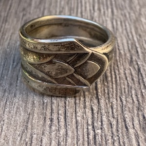 Vintage Silver Spoon Ring