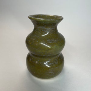 Green Curvy vase