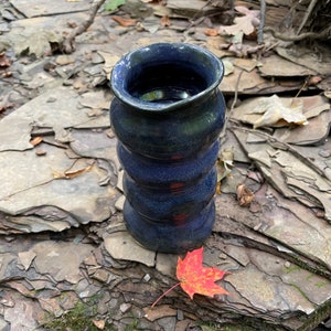 Wavy Purple Vase
