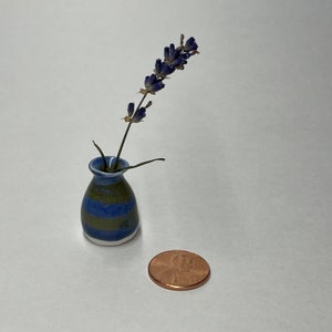 Tiny Striped Vase