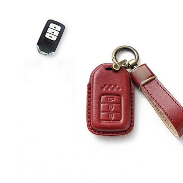 Honda Key Fob Cover Leather Etsy