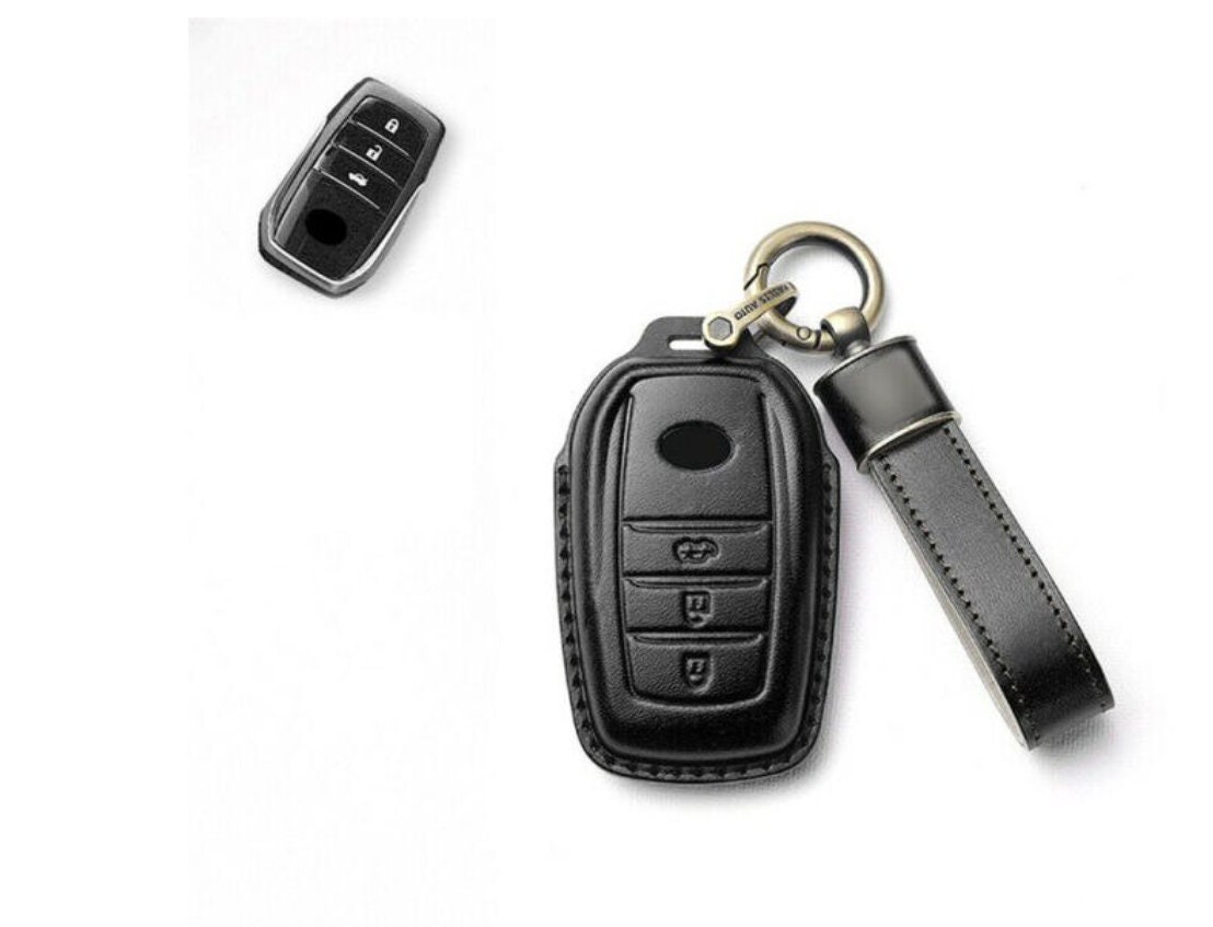 High Quality Leather Key fob Cover for Toyota Etsy
