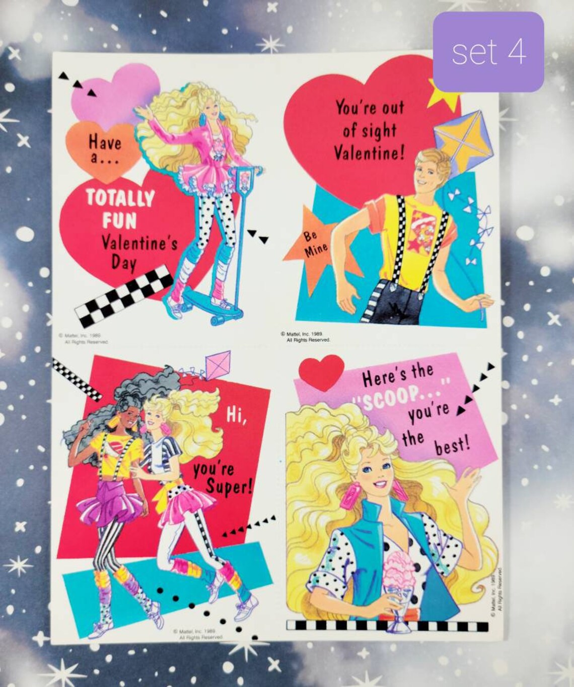 valentine barbie 1980