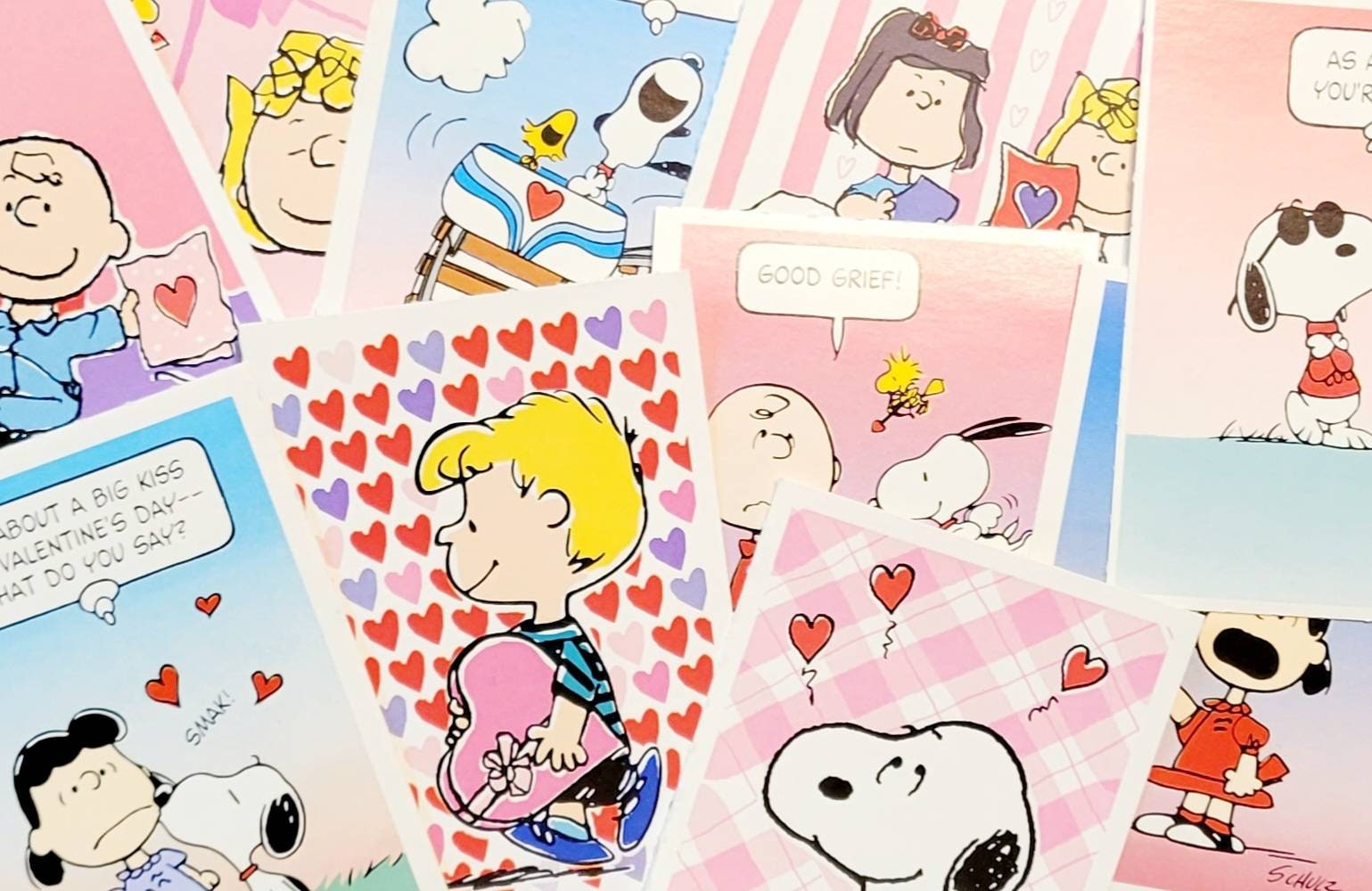Peanuts Valentine - Etsy
