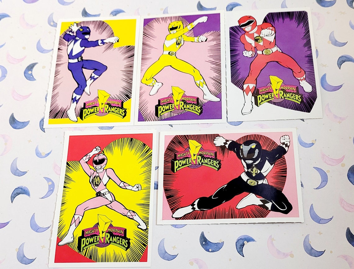 1994 Mighty Morphin Power Rangers Valentine's Day Cards | Etsy
