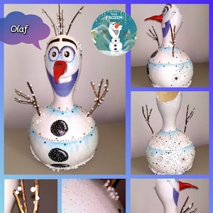 Lámpara nocturna decorativa de Olaf, Frozen. imagen 1