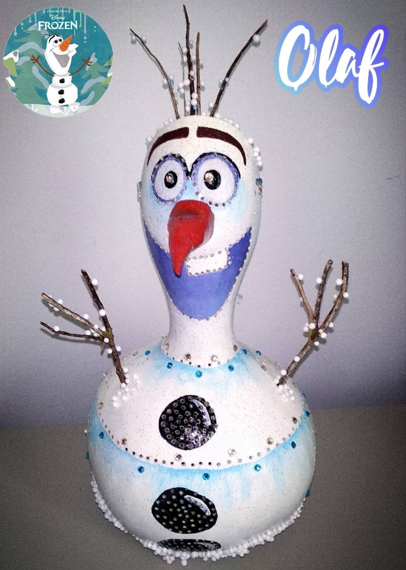 Lámpara nocturna decorativa de Olaf, Frozen. imagen 3