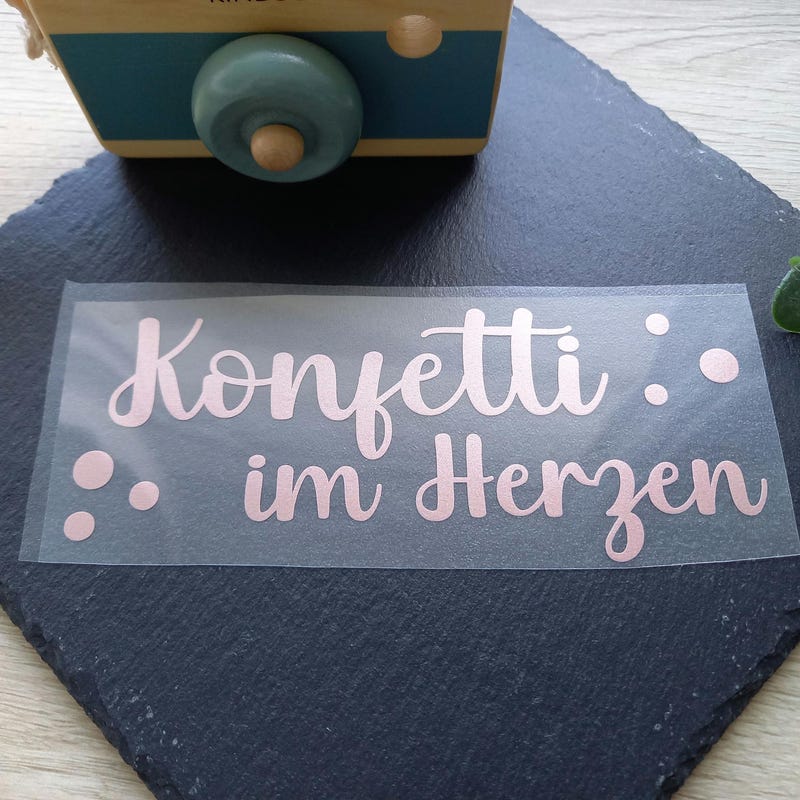 Konfetti Im Herzen Bugelbild