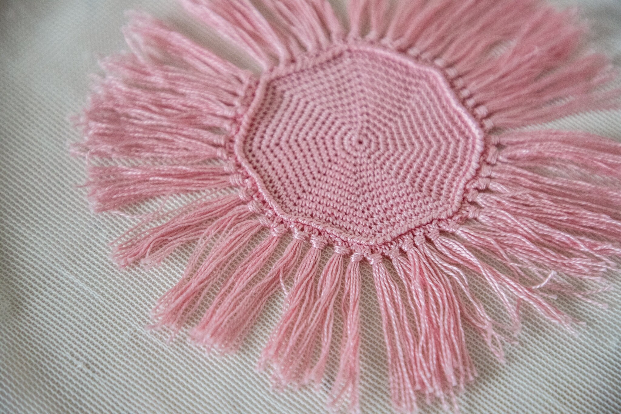 Frances crochet doily, 17 cm