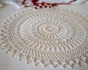 PDF Evelina doily crochet pattern