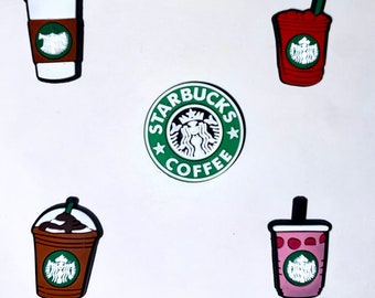 Starbucks geïnspireerde schoen / klomp charms