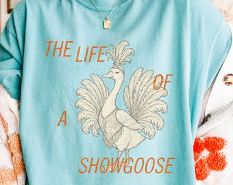 Funny Goose Shirt, Comfort Colors Tee, Fancy Goose Mom Gift, Sister Gift, Trendy Womens Shirt, Christmas Gift for Bestie