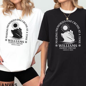 Personalized Cruise Shirt, Custom Cruise Squad 2025, Matching Family Cruise Shirts, Family Vacation Tees, Cruise Crew Shirt, Custom Name