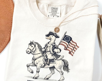 Funny Patriotic Goose Shirt, America 250th Anniversary Shirt, 1776-2026 USA Tee, Fourth of July Graphic T Shirt, Unisex Comfort Colors