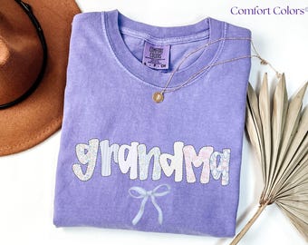 Grandma Shirt, Grand Millennial Shirt, Mothers Day Gift, New Grandma Gift, Grandma Birthday Shirt, Pregnancy Announcement Tee