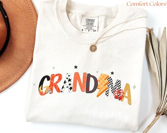 Comfort Colors Grandma Shirt, Mothers Day Gift, New Grandma Gift, Grandma Birthday Shirt, Grunge Style Shirt, Pregnancy Announcement Tee