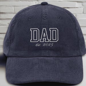 Custom Embroidered Dad Hat, Fathers Day Gift for New Dad, Pregnancy Announcement, Dad To Be Gift, Fathers Day Hat, Trendy Dad Trucker Hat