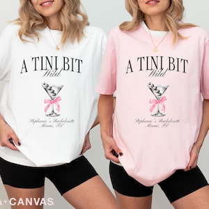 Benutzerdefinierte Bachelorette Party Shirts, personalisierte Bachelorette Merch, Mädchen Trip Shirts, Brautjungfer Party Shirts, Brautparty Shirts