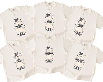 Funny Matching Group Halloween Shirts, Custom Halloween Party Tees, Family Costume Shirts, Office Teacher Halloween Shirts, Party Outfit
