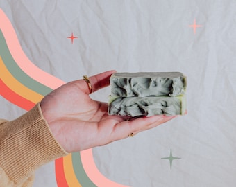 You're A Mean One: Frasier Fir | Handmade Palm-Free Cold Process Soap | Sustainable Ingredients, Artisan Bar Soap