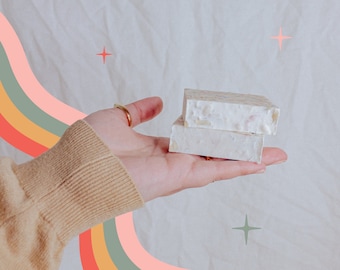 Khaleesi: Confetti Soap | Handmade Palm-Free Cold Process Soap | Sustainable Ingredients, Artisan Bar Soap