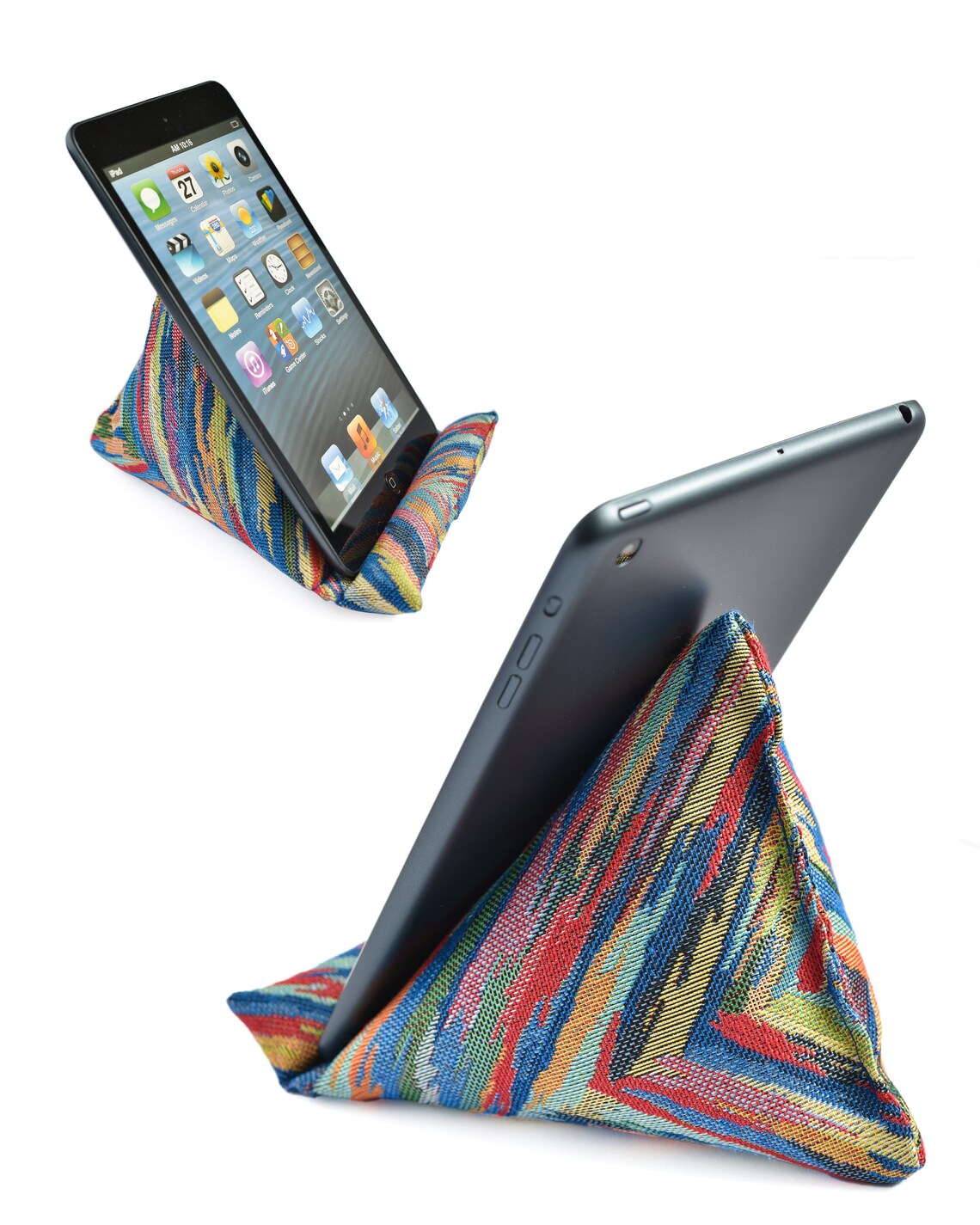 Handmade Phone Pillow Holder The Wedge Mobile Device Stand Etsy