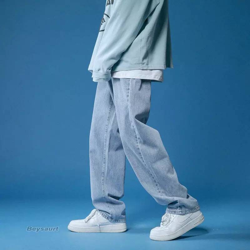 casual loose fit jeans