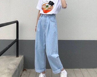 Baggy Jeans Women Etsy
