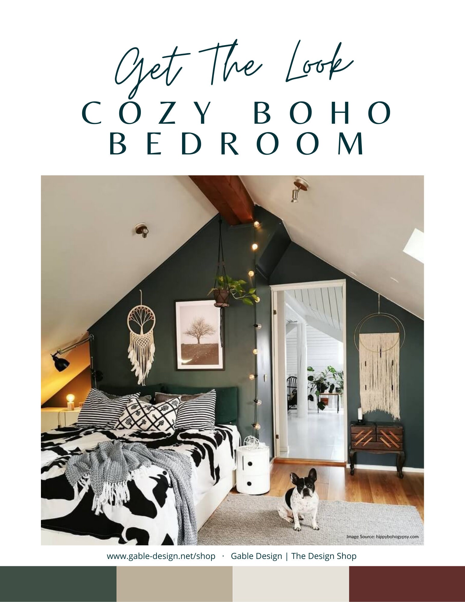 Get the Look | Cozy Boho Bedroom