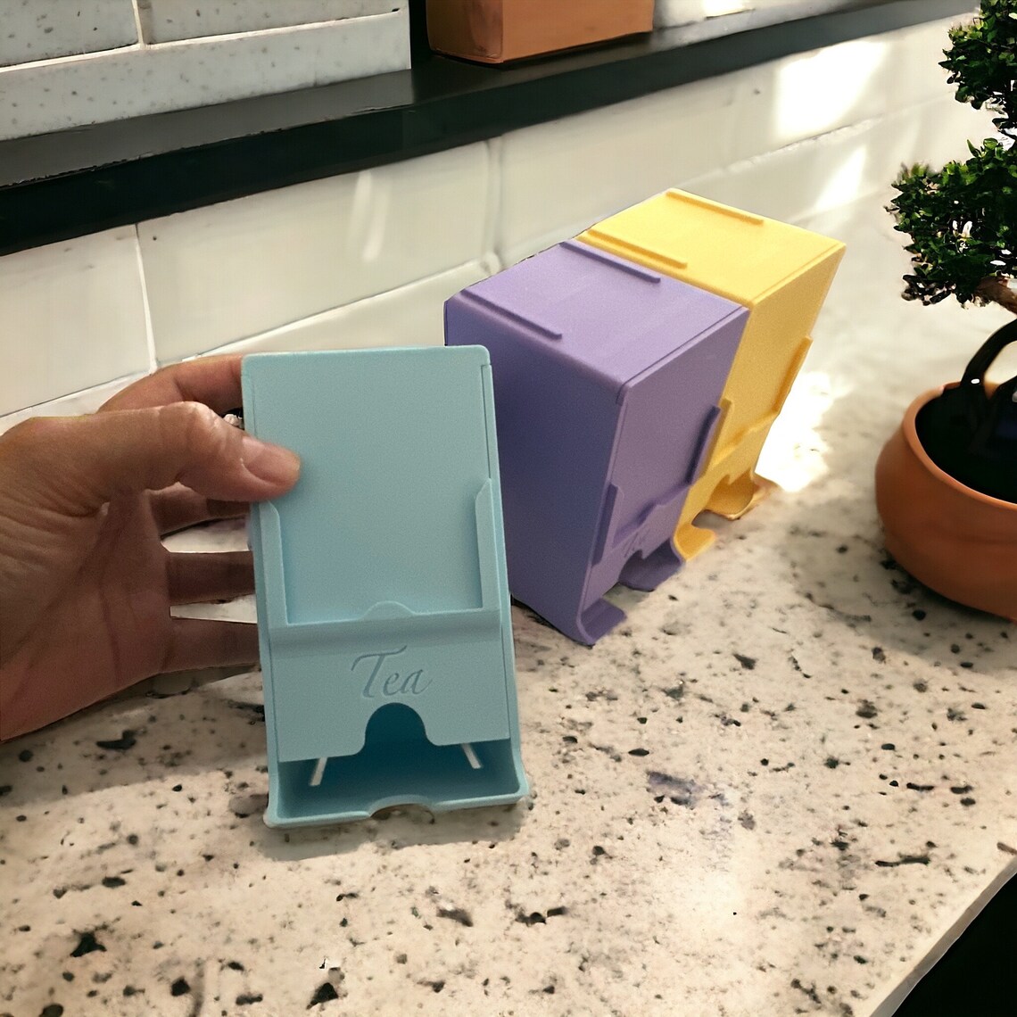 Magnatea: the Modular Magnetic Tea Bag Dispenser - Etsy