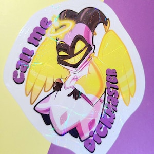Sassy Adam • Sticker • Hazbin Hotel • Foil