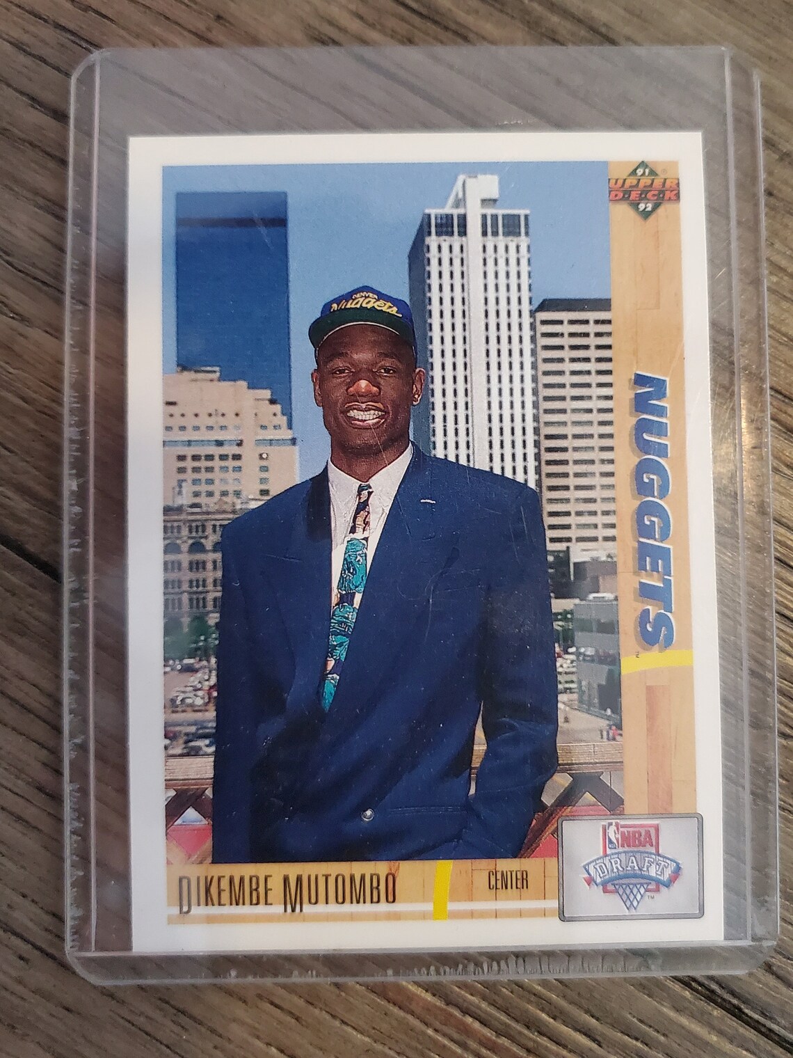 1991 Upper Deck Dikembe Mutombo Rookie Card Mint Satz Von Etsy