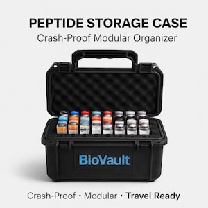Peptide Storage Case: BioVault vial Organizer