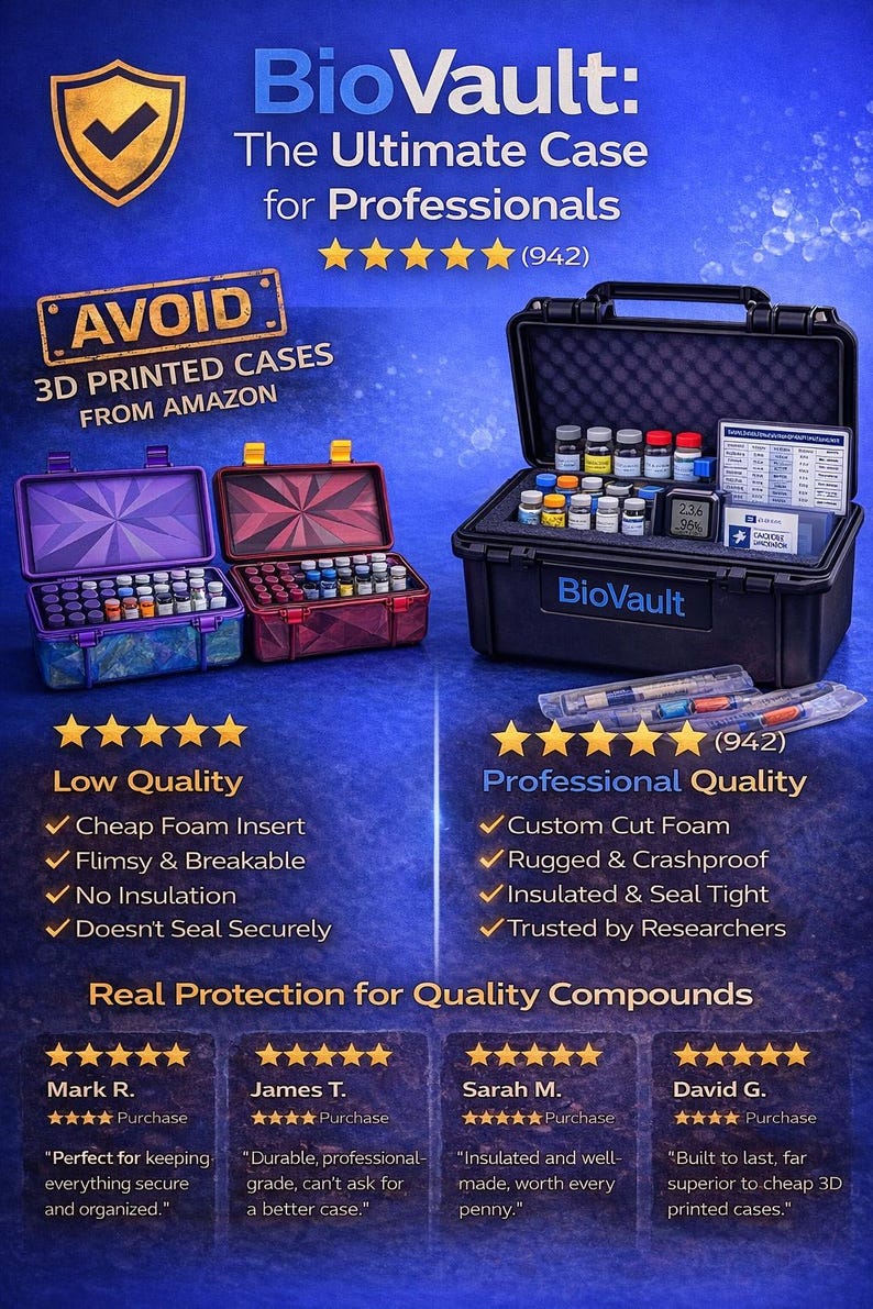 Injection Supply Organizer Case | Syringe & Vial Storage Box | Medical ...